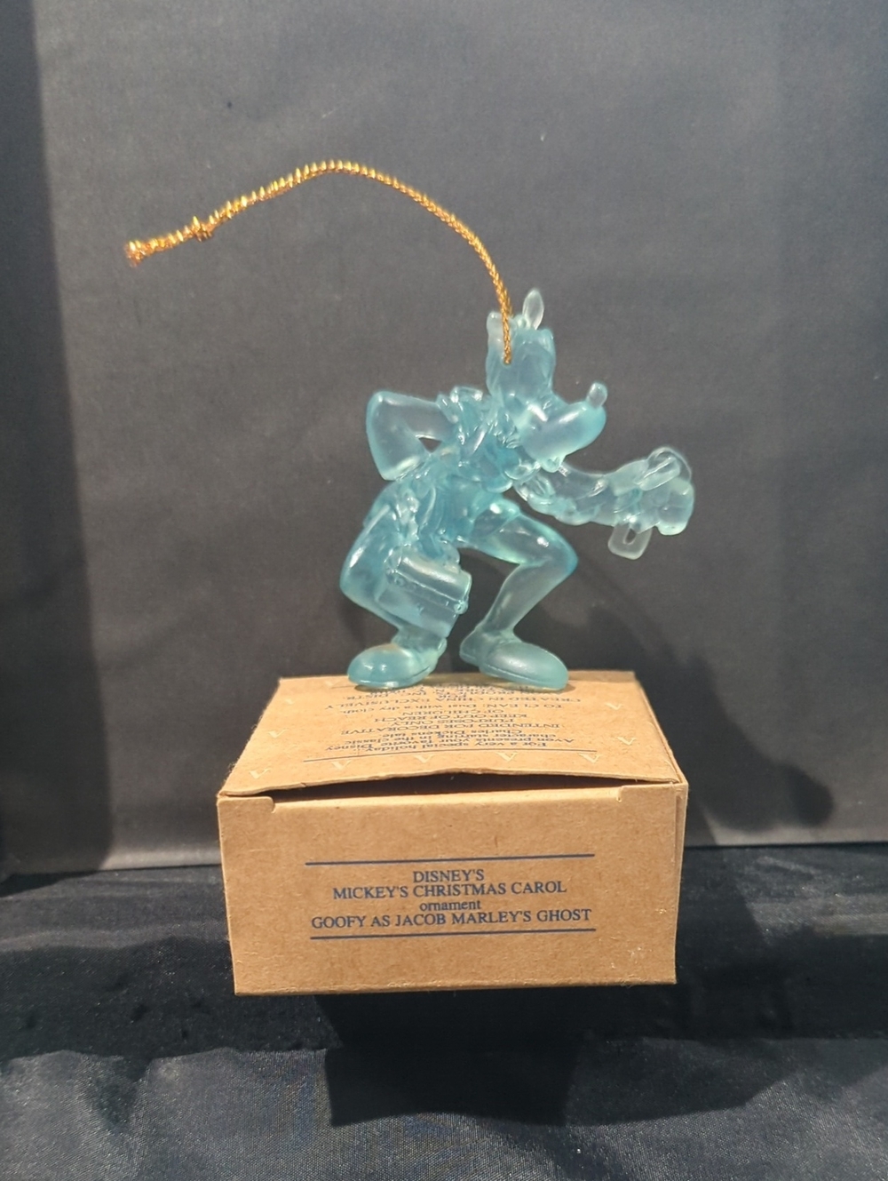 Blue Goofy Ornament - Jacob Marley's Ghost